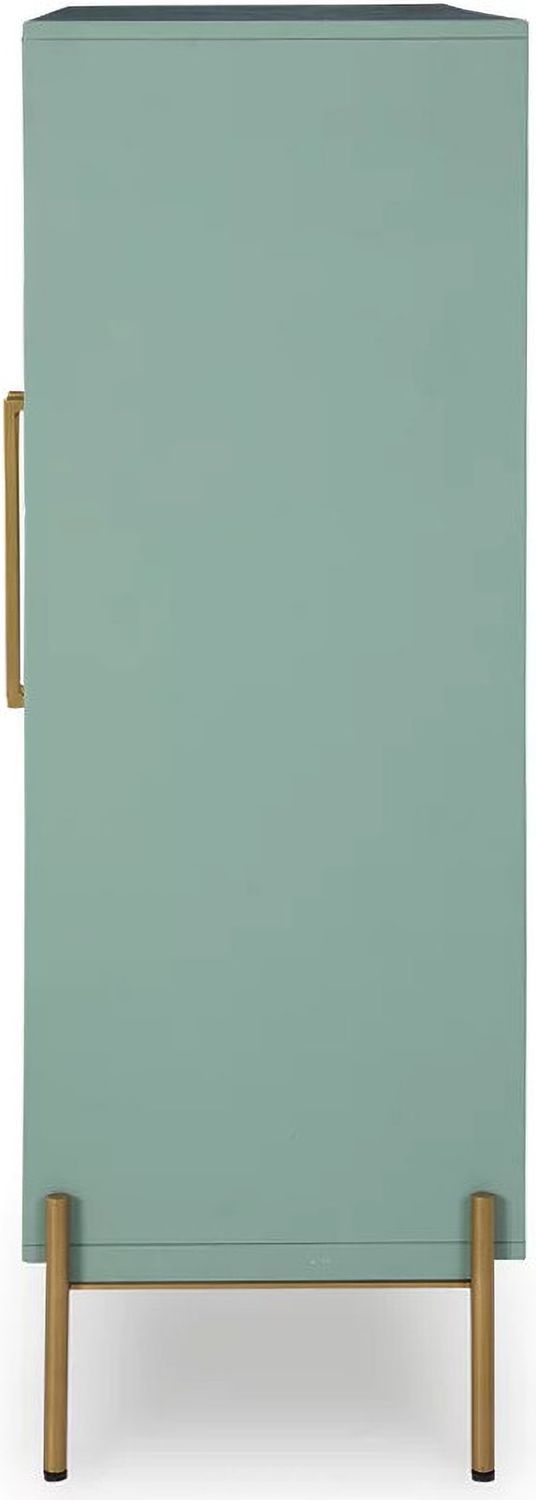 Adwen Accent Cabinet In Light Green A4000665