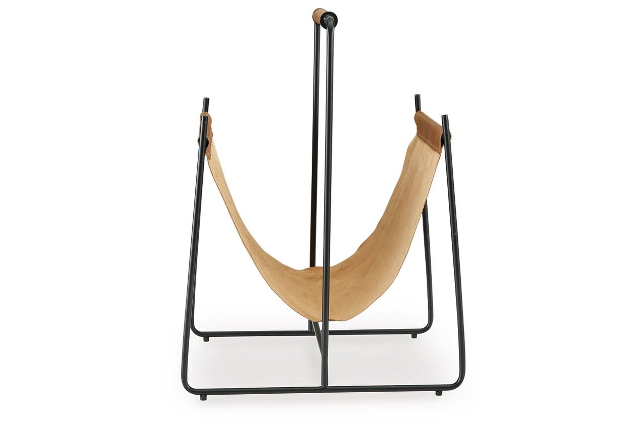 Faronworth Magazine Rack In Brown/Black A4000668