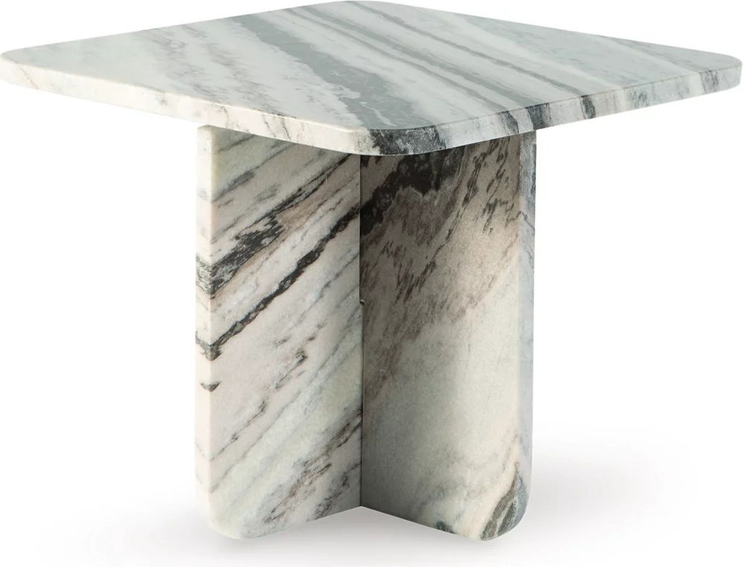Baretton Accent Coffee Table In Black/White/Taupe A4000671