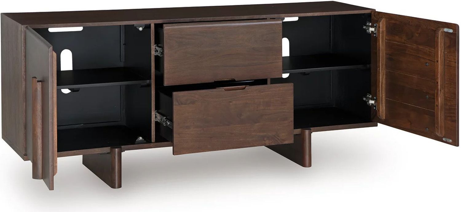 Kydler Accent Cabinet In Medium Brown A4000678