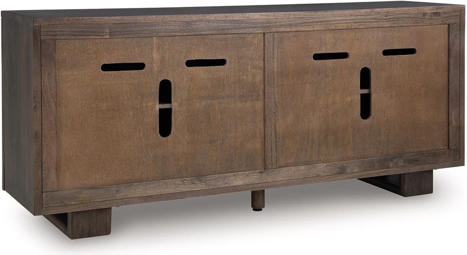 Cato Accent Cabinet In Dark Brown A4000682