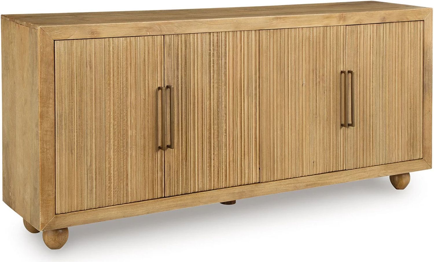 Niam Accent Cabinet In Light Antique Beige A4000684