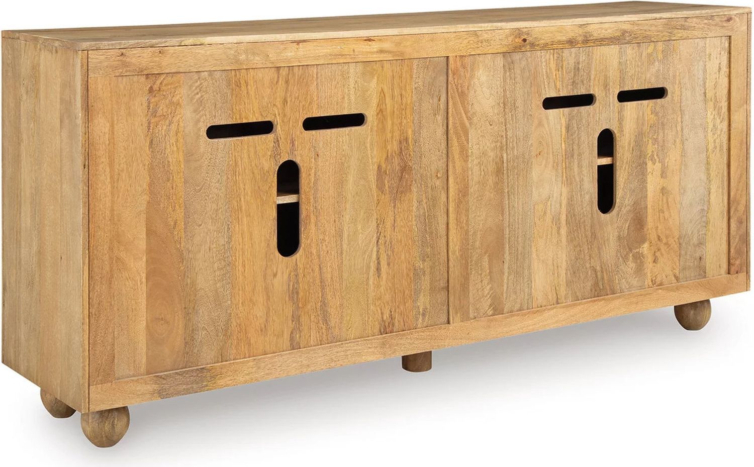 Niam Accent Cabinet In Light Antique Beige A4000684