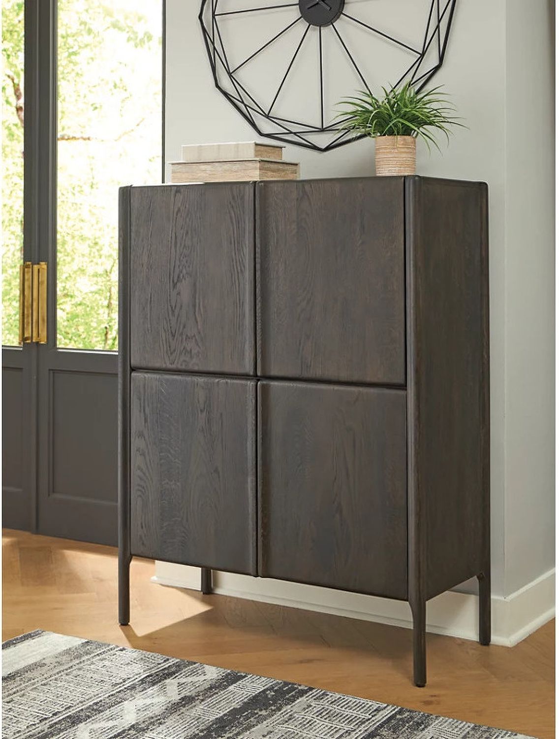 Orsonal Accent Cabinet In Espresso Brown A4000686