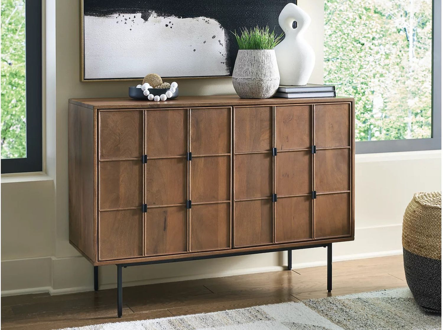 Juddins Accent Cabinet In Brown A4000692