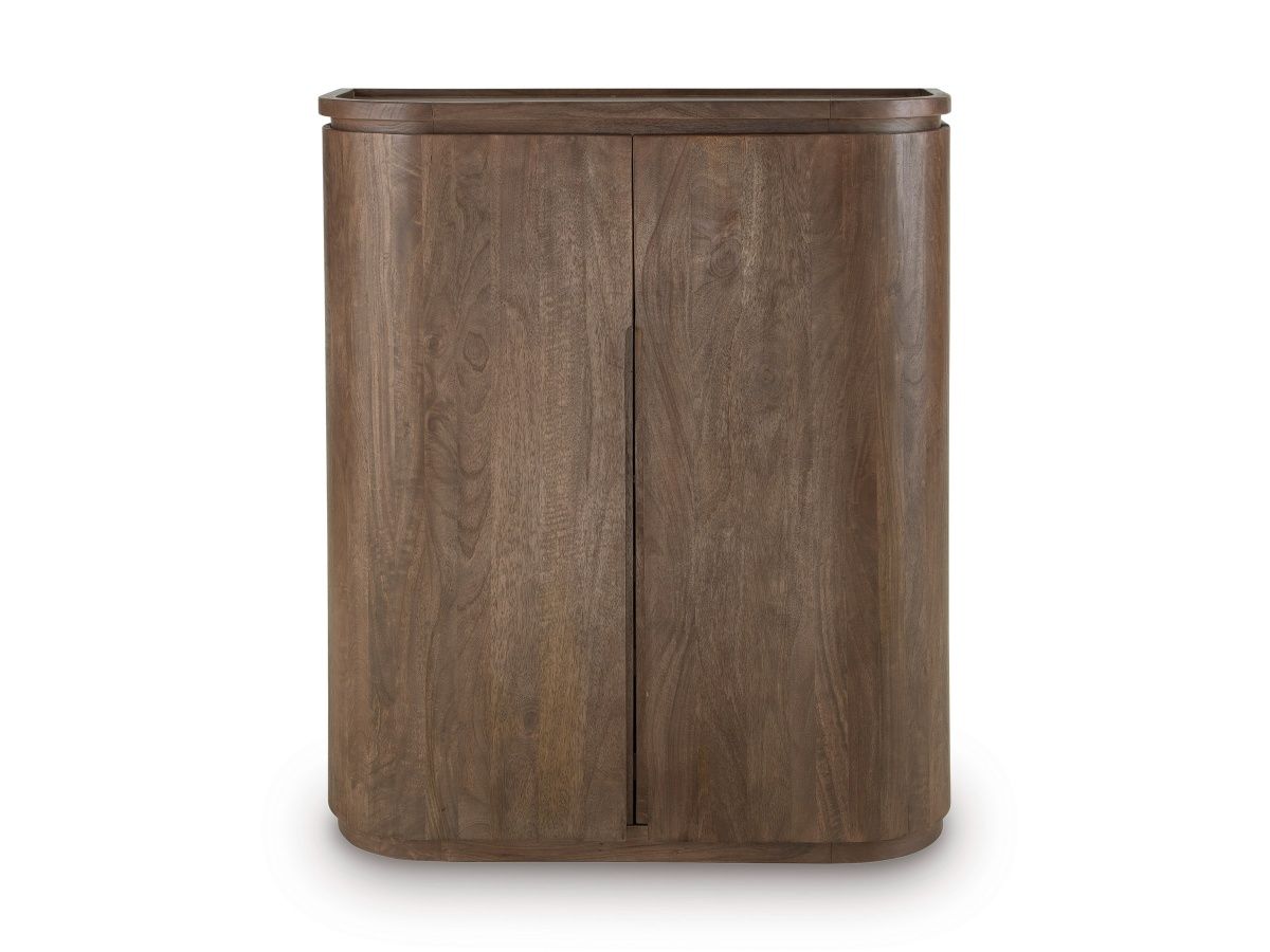 Landermont Bar Cabinet In Medium Brown A4000697