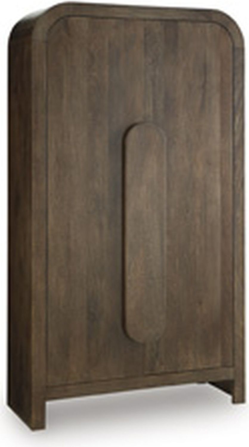 Thoren Accent Cabinet In Medium Brown A4000699