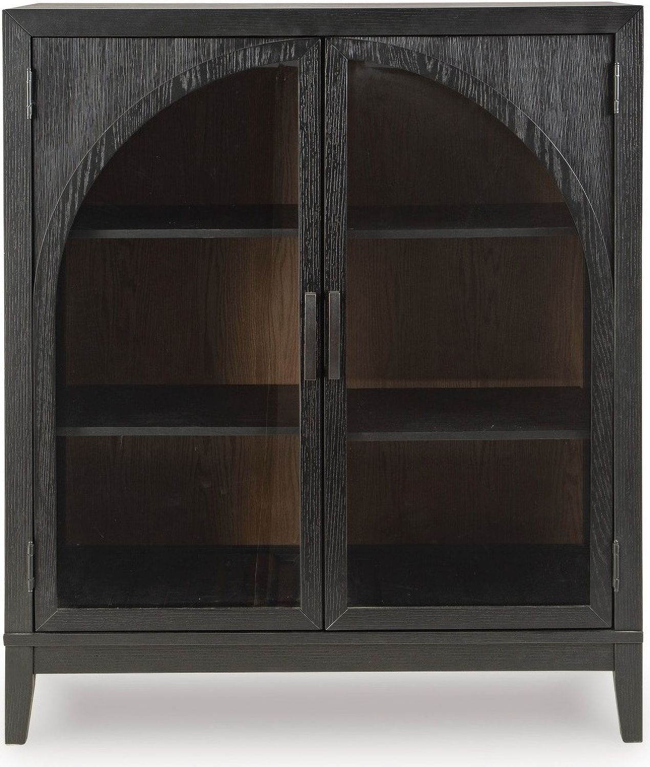 Armenleigh Accent Cabinet In Black and Brown A4000702