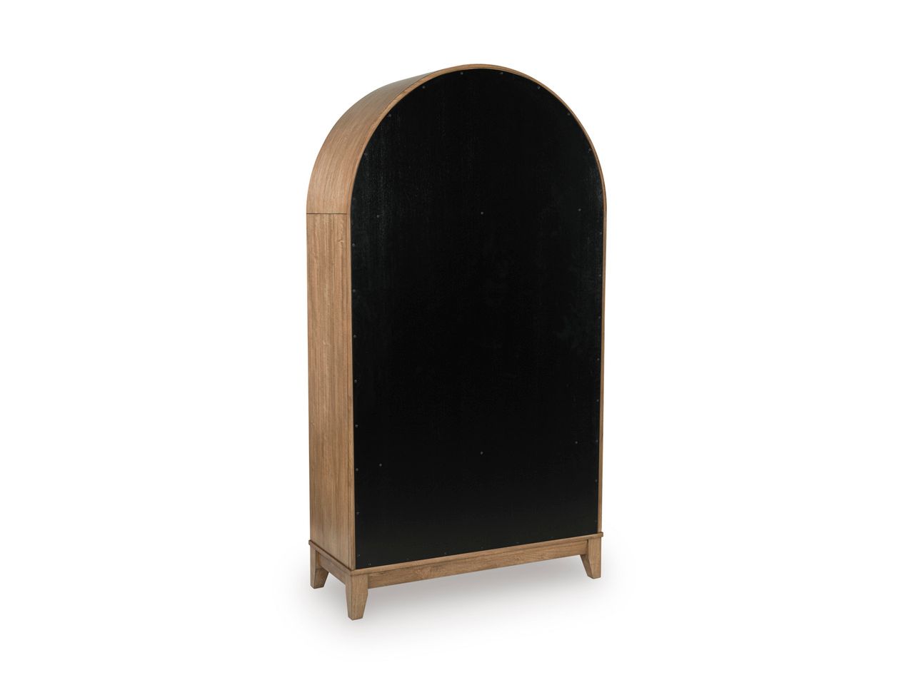 Dagandale Accent Cabinet In Natural and Black A4000705