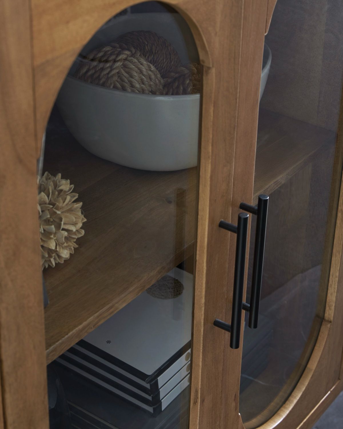 Niall Accent Cabinet In Light Brown A4000707