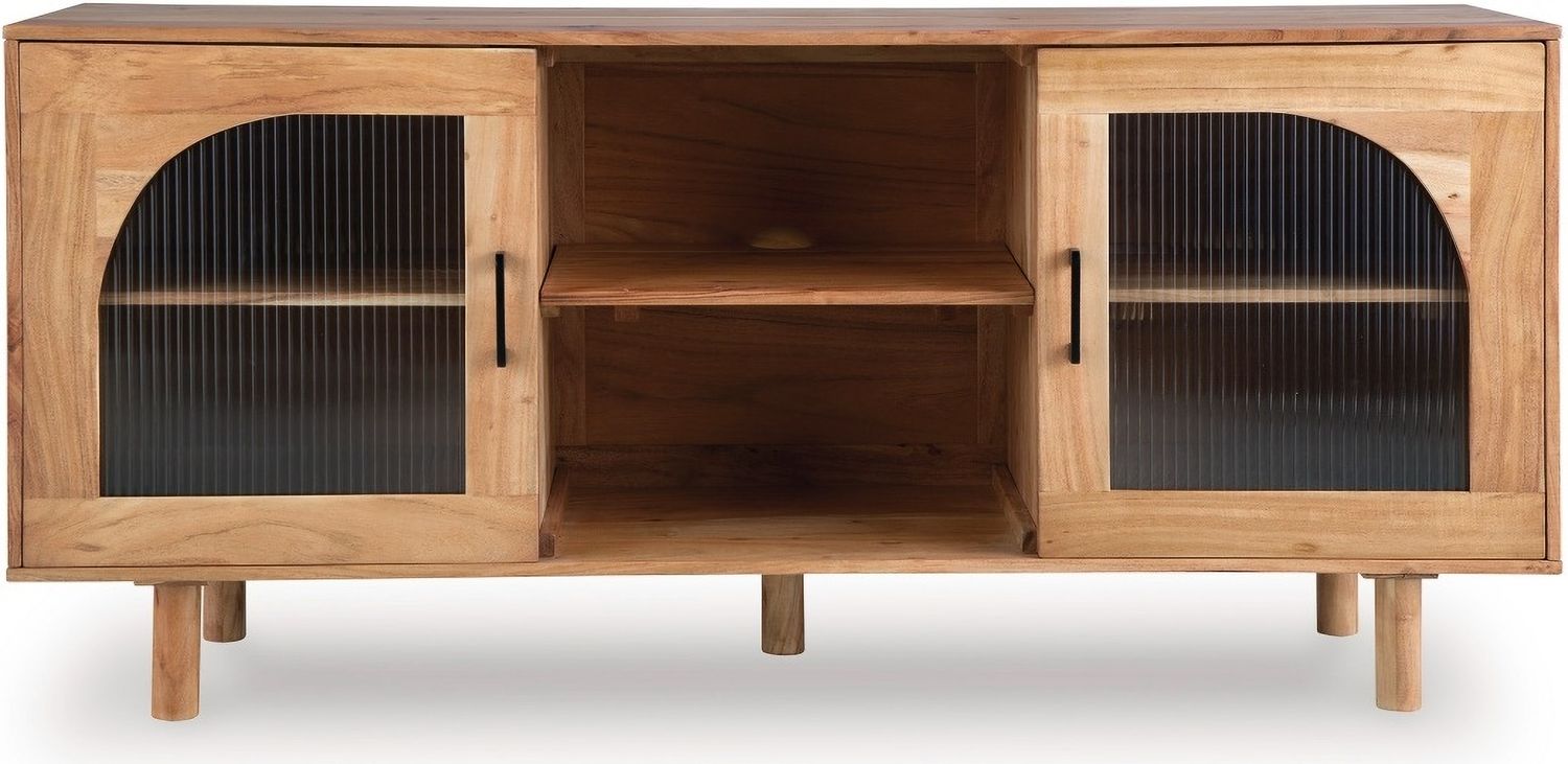 Adway Accent Cabinet In Natural Brown A4000709