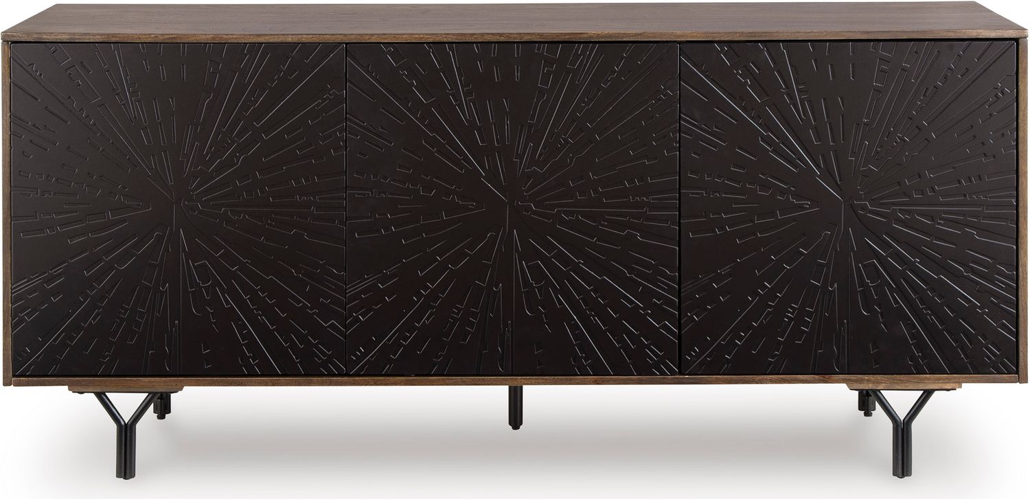 Lavinmont Accent Cabinet In Multi Brown A4000710