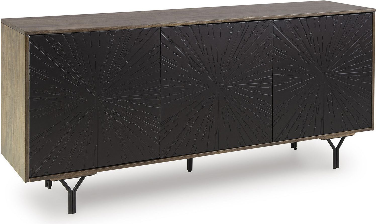 Lavinmont Accent Cabinet In Multi Brown A4000710