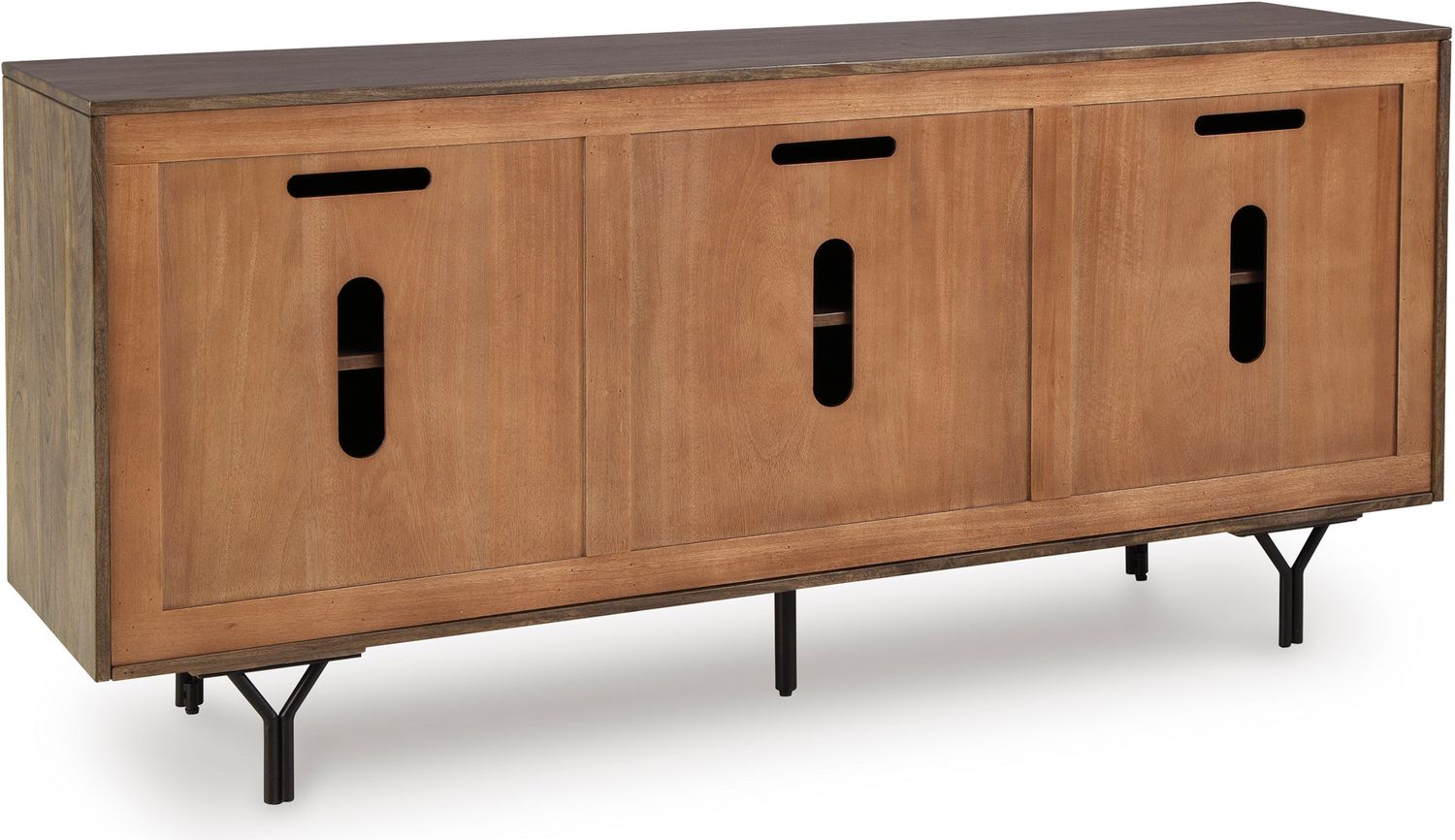 Lavinmont Accent Cabinet In Multi Brown A4000710