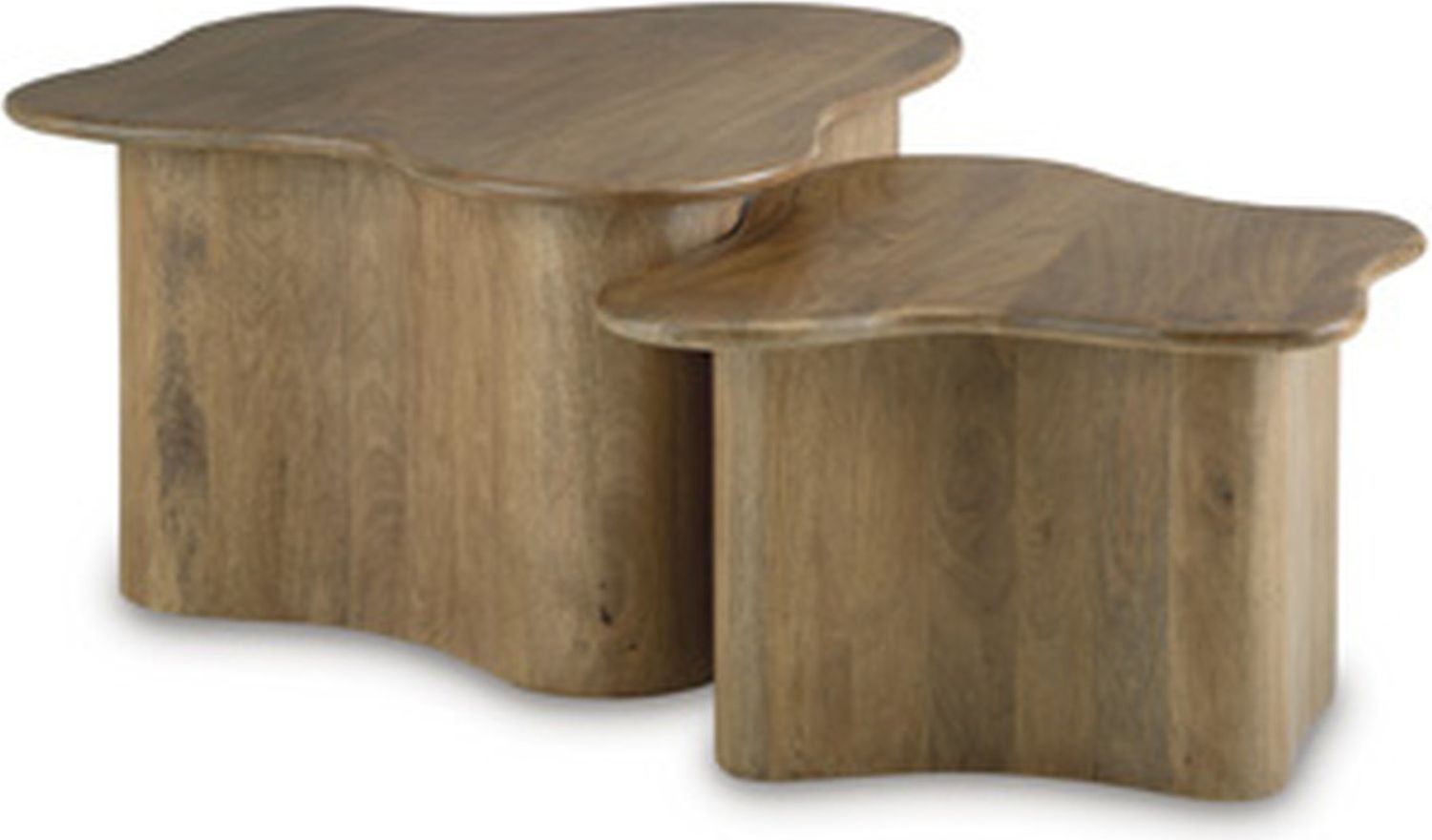 Abeford Accent Coffee Table Set of 2 In Brown A4000711