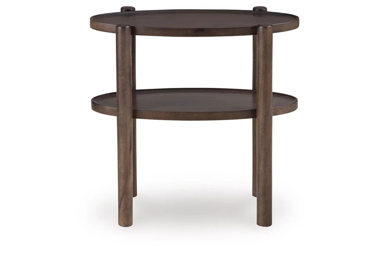 Wiattbury Accent Table In Gray Brown A4000714
