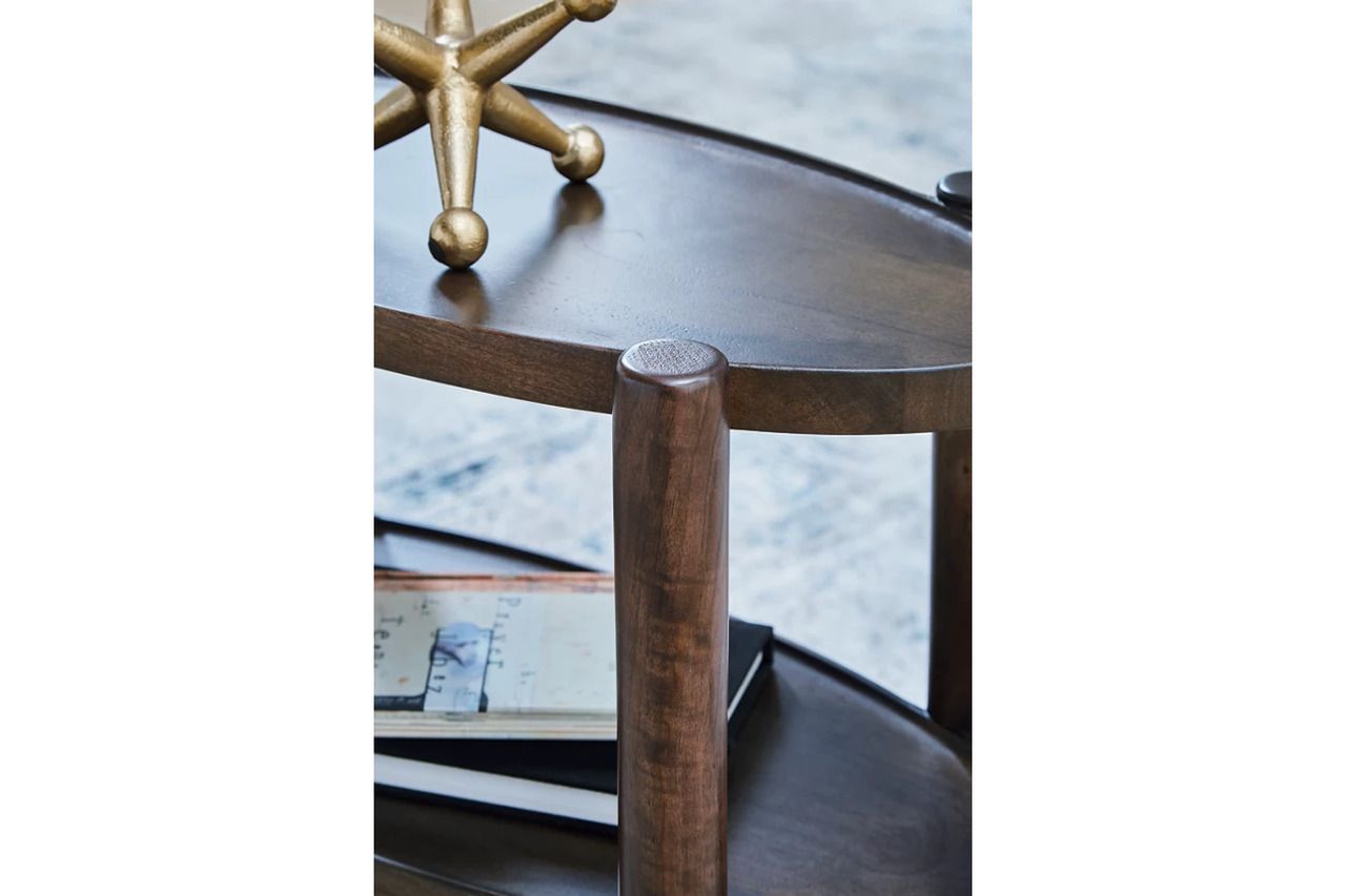 Wiattbury Accent Table In Gray Brown A4000714