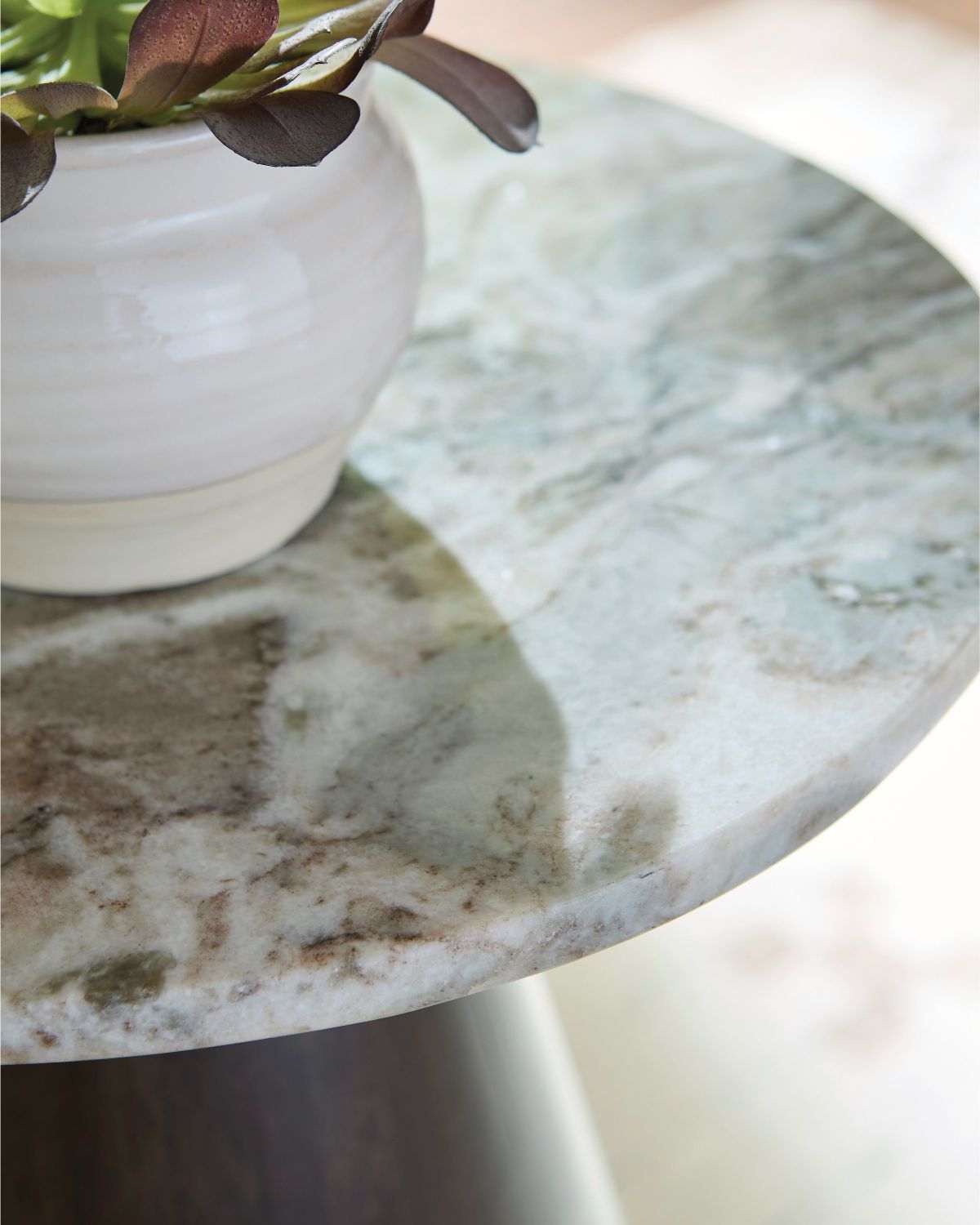 Waltnor Accent Table In Gray/White/Brown A4000720