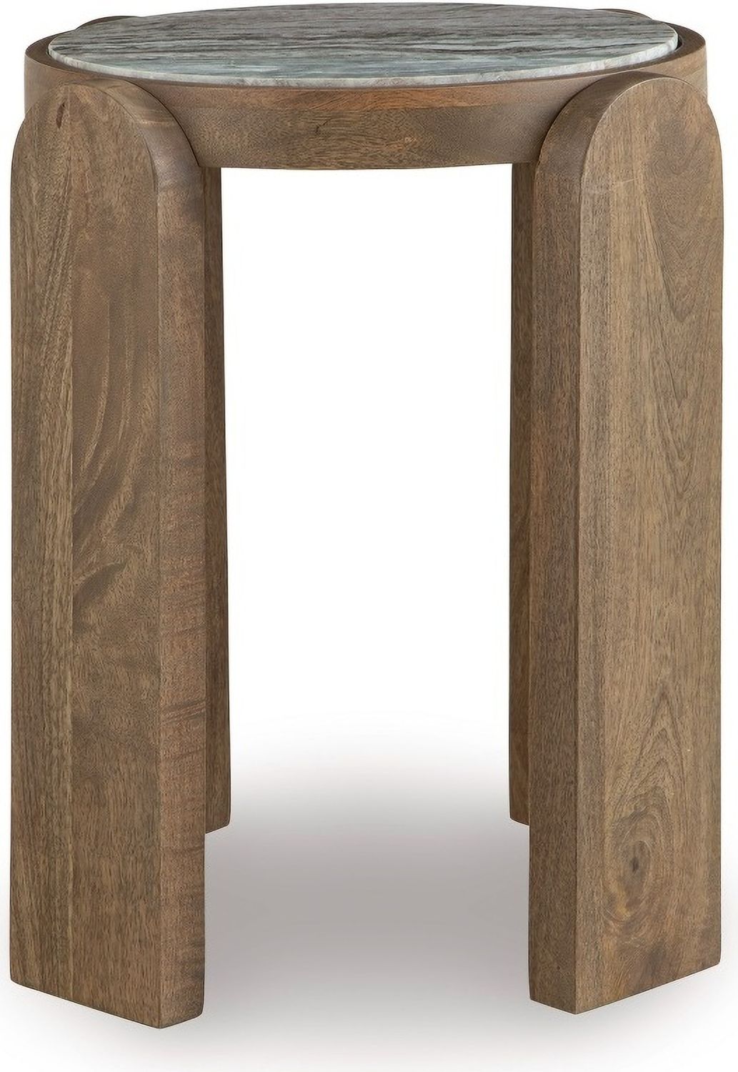 Gavrilley Accent Table In Gray/White/Brown A4000722