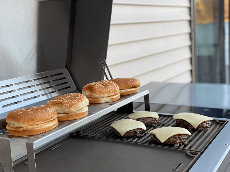 Warming Rack for Two Zone Grill A70083