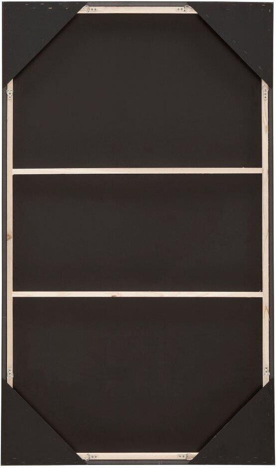 Clefting Black And Caramel And Tan Wall Art A8000374