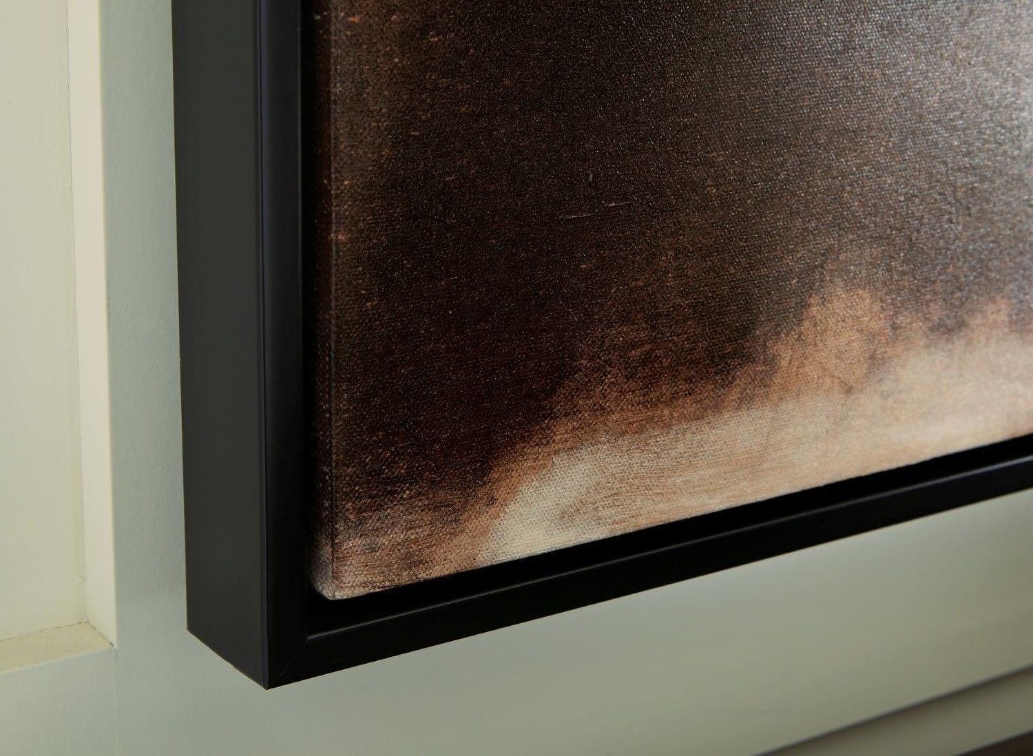 Drewland Black And Brown And Orange Wall Art A8000375