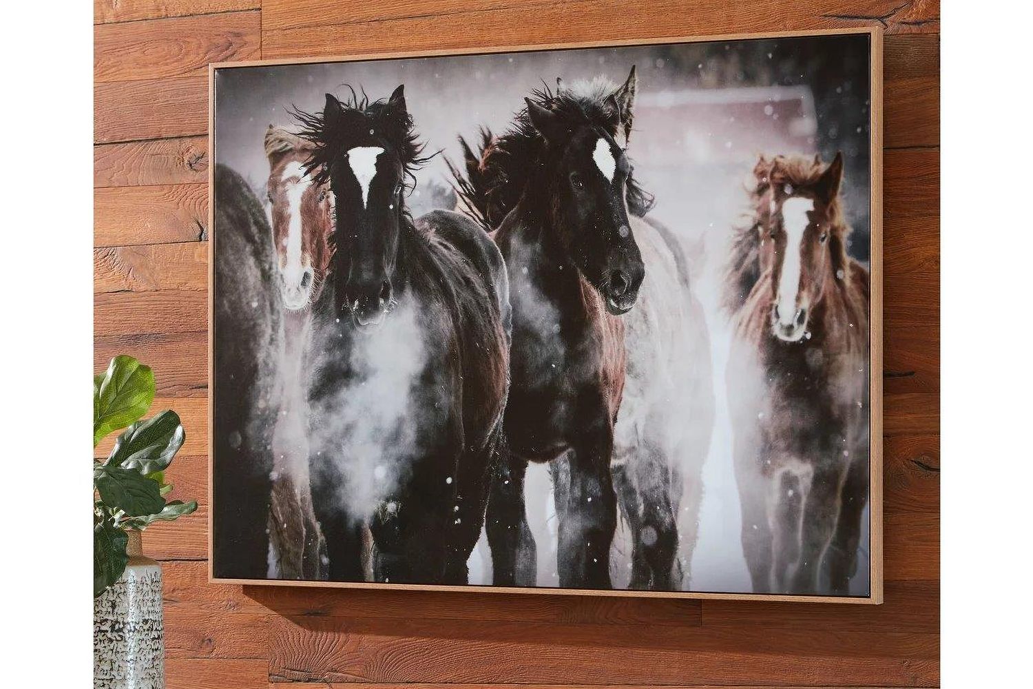 Chaseburn Wall Art In Brown and Black and White A8000380
