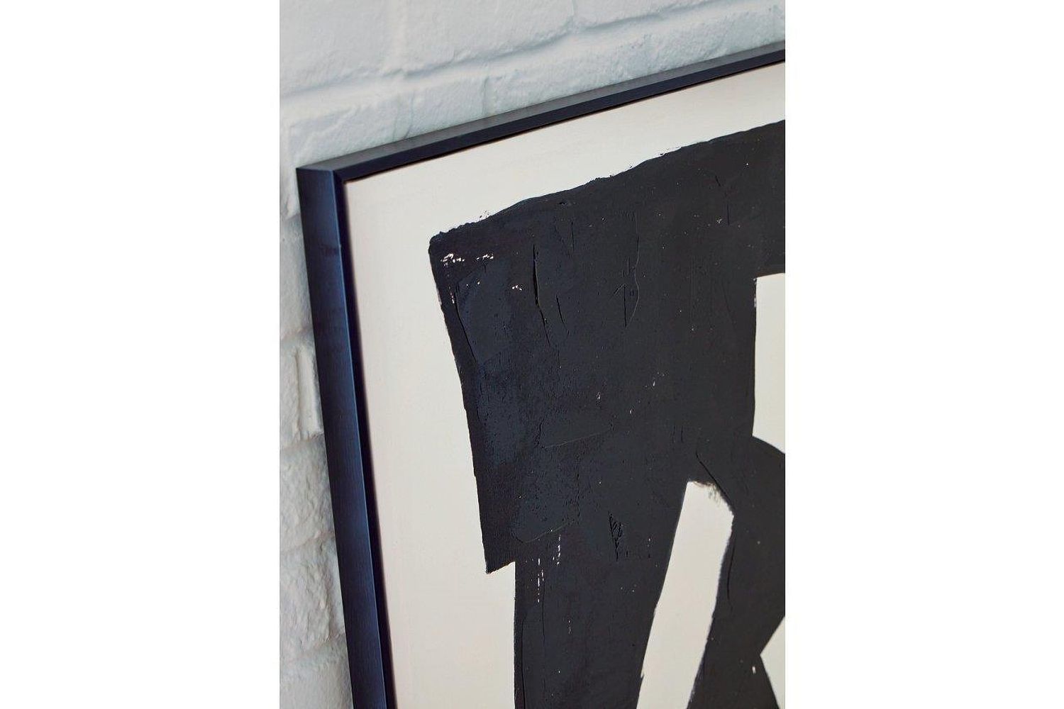 Garviery Wall Art In Black and Cream A8000385