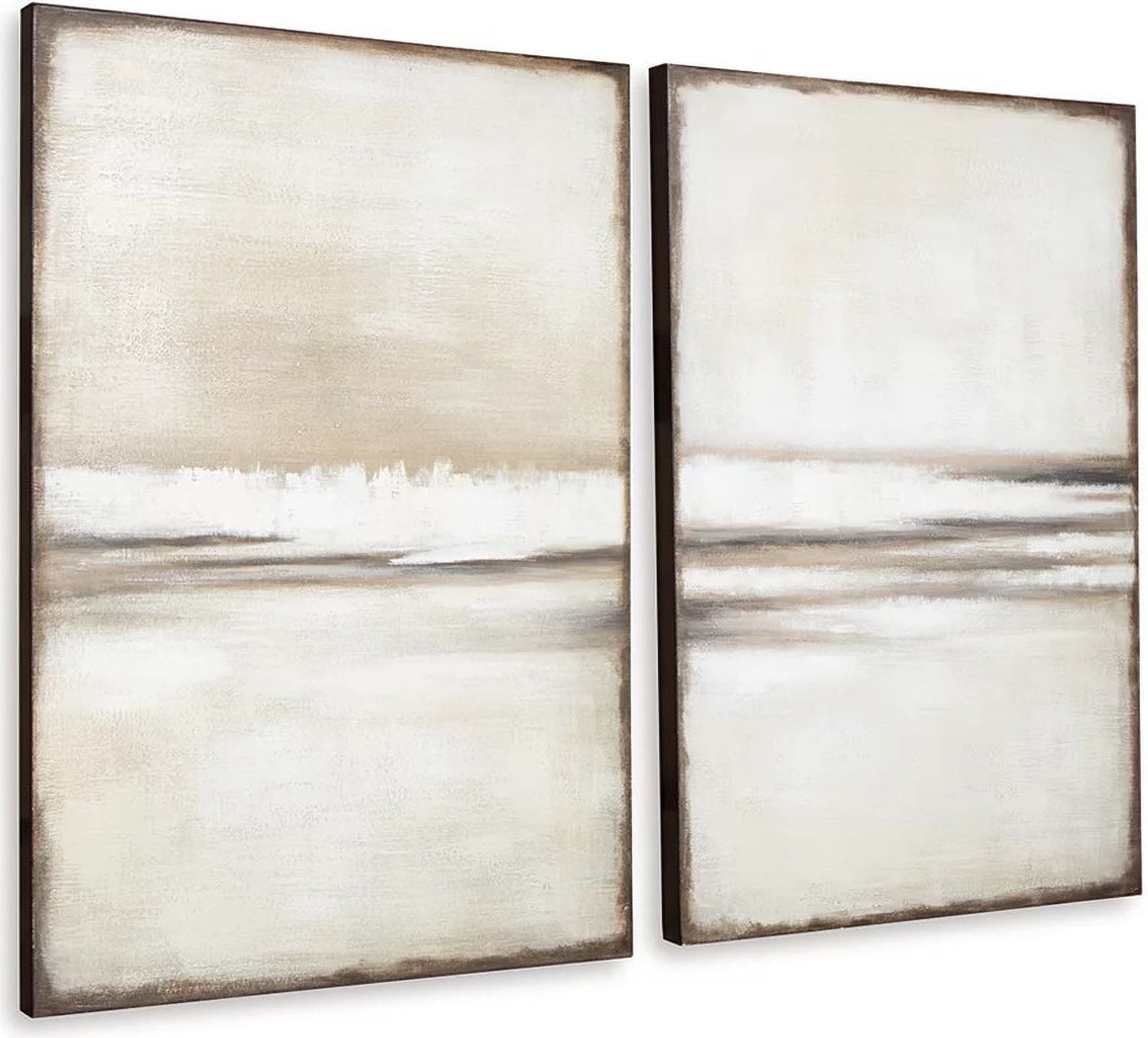Brockdunn Wall Art Set of 2 In Tan And Brown A8000403