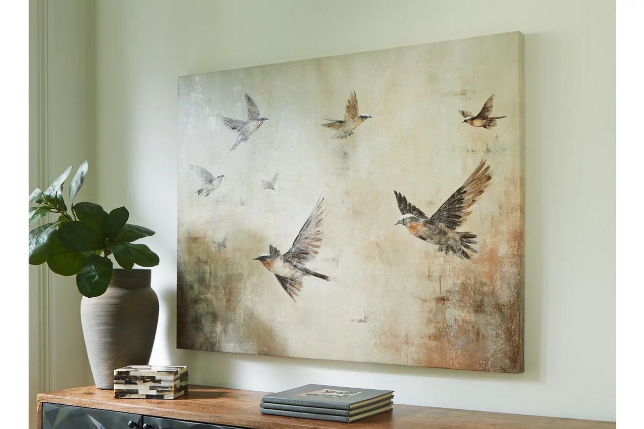 Collmund Wall Art In Gray and Brown A8000413