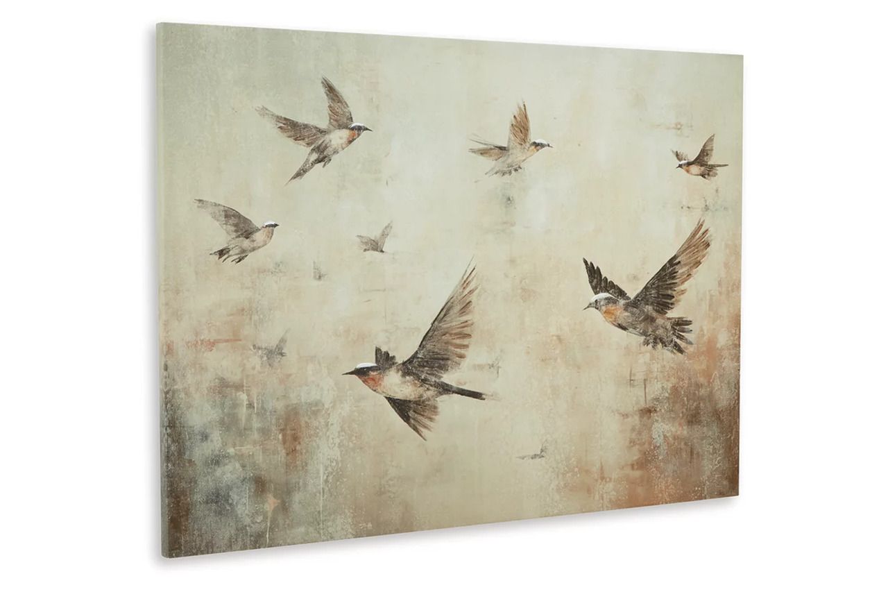 Collmund Wall Art In Gray and Brown A8000413