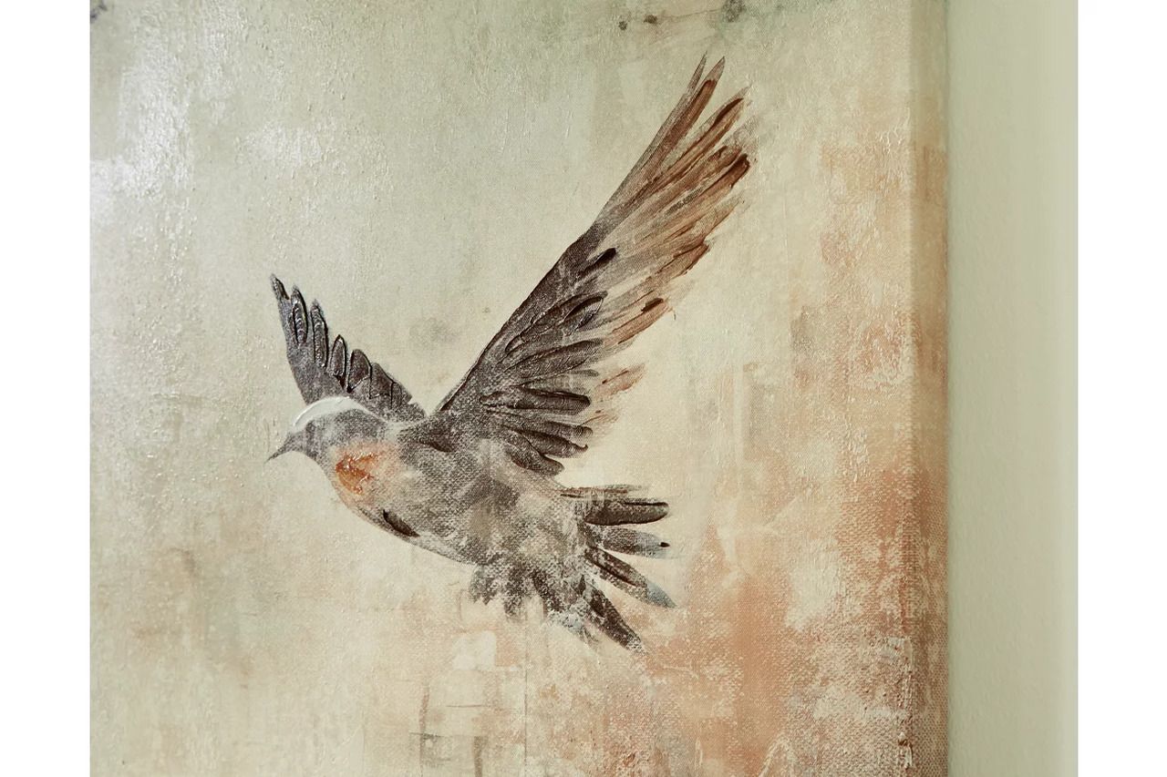 Collmund Wall Art In Gray and Brown A8000413
