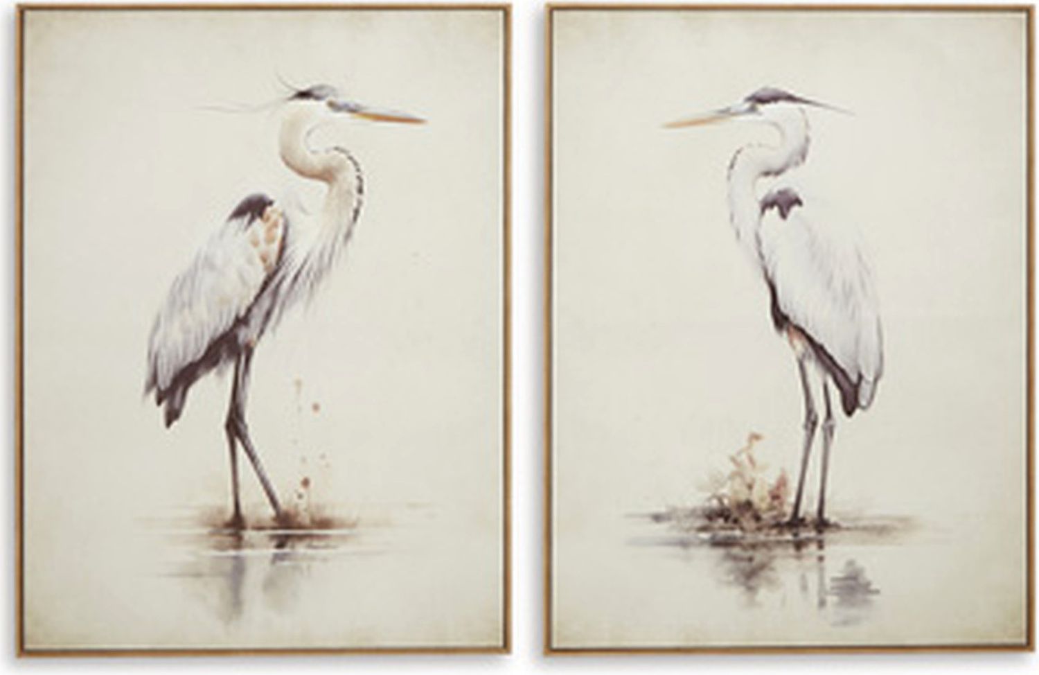 Aubinell Wall Art Set of 2 In Beige A8000414