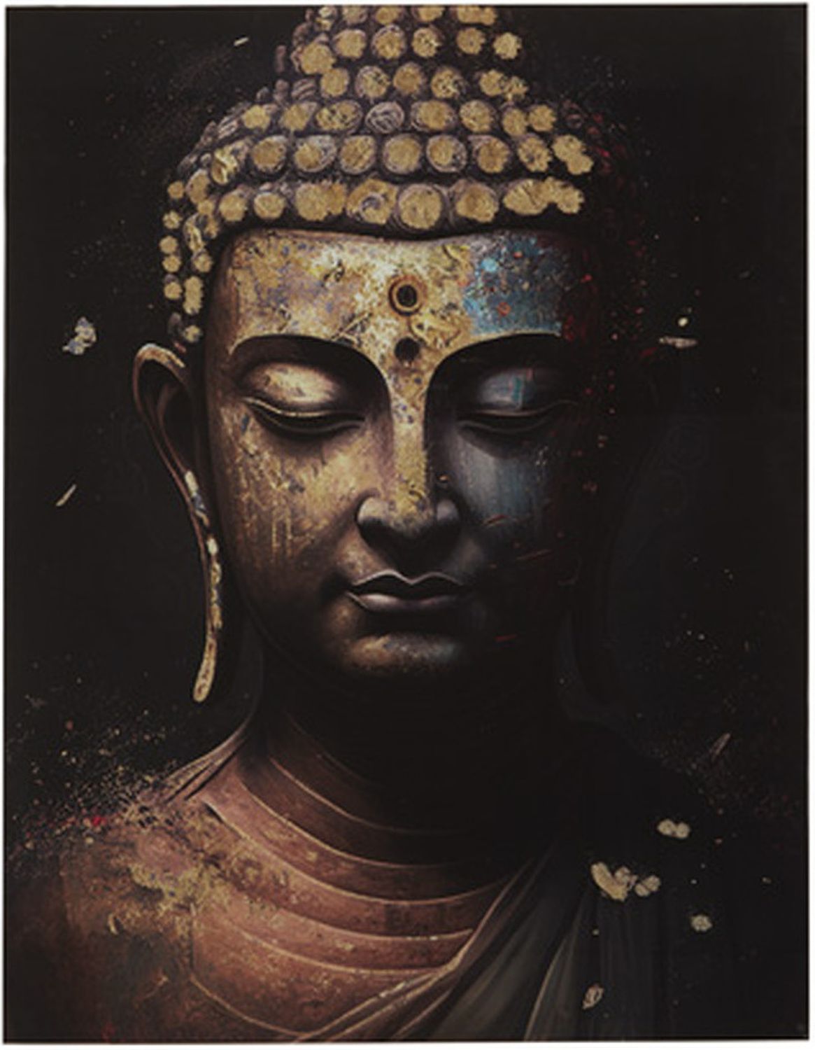 Caymoore Wall Art In Black and Gold A8000423