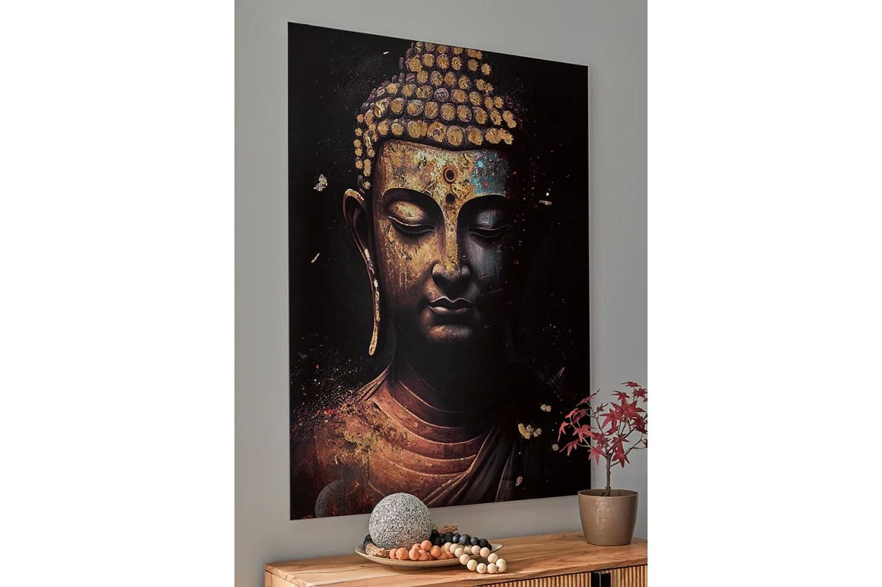 Caymoore Wall Art In Black and Gold A8000423