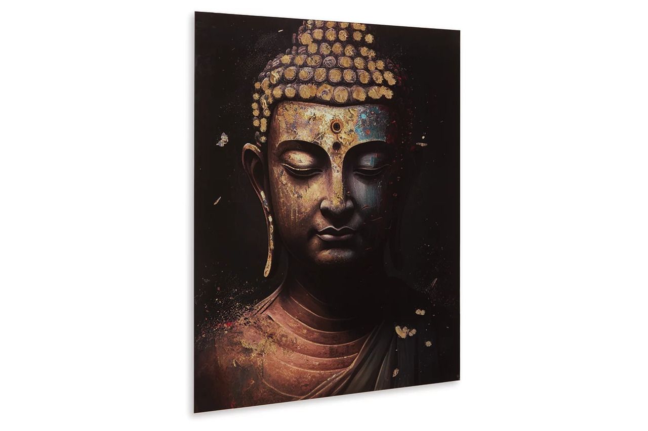 Caymoore Wall Art In Black and Gold A8000423