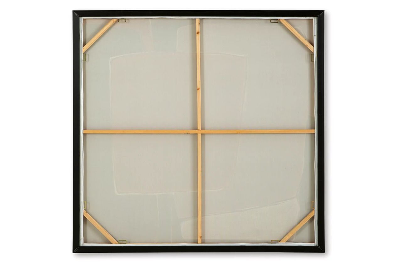 Actman Wall Art In Cream/Brown/Gray A8000428
