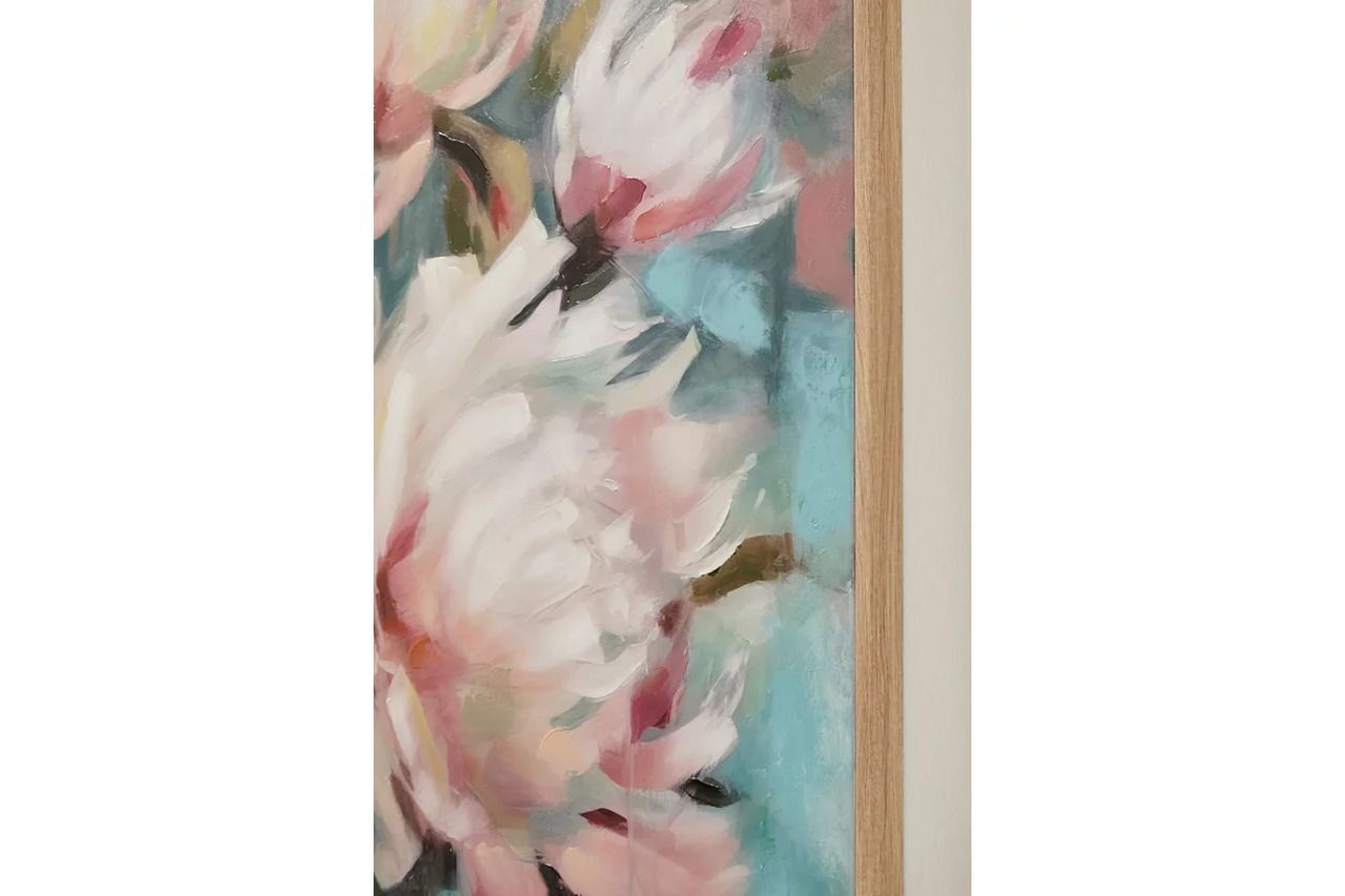 Parryville Wall Art In Aqua and Pink A8000440