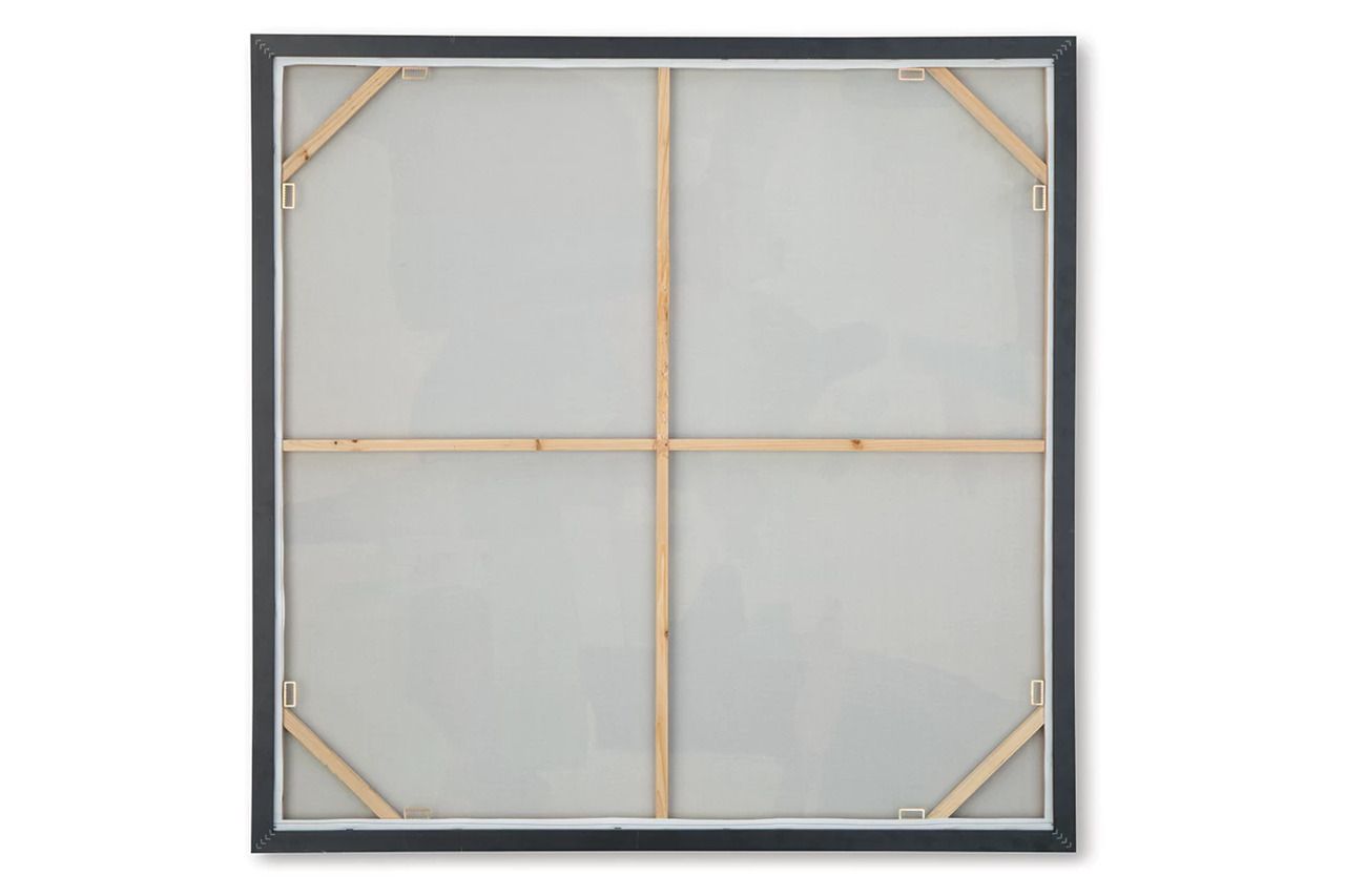 Wynburn Wall Art In White/Blue/Green A8000442