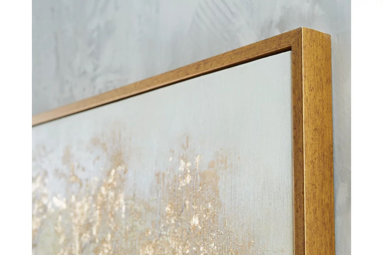 Dalewick Wall Art In Brown/Gray/Gold A8000448