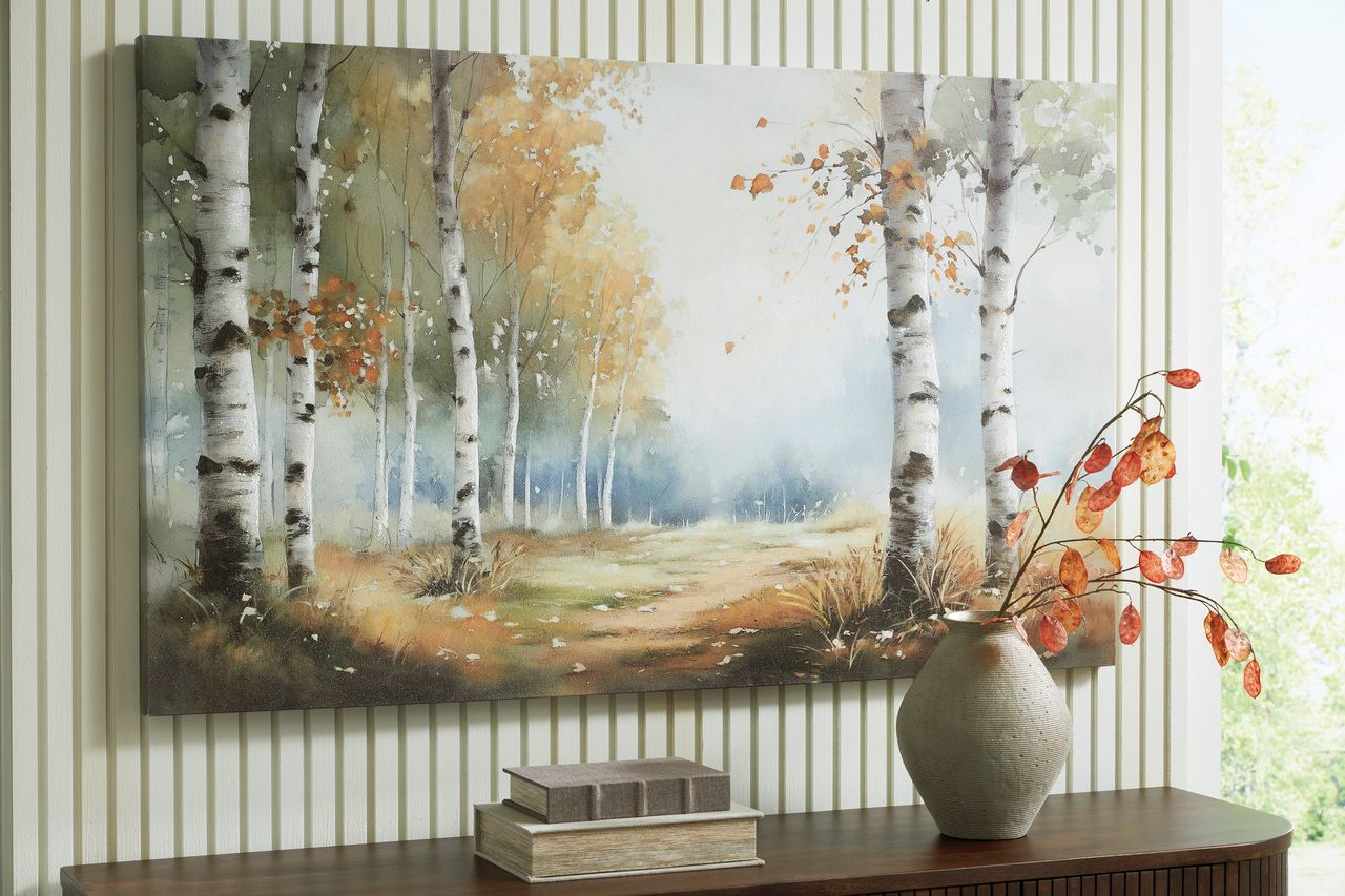 Leithan Wall Art In Multi A8000450