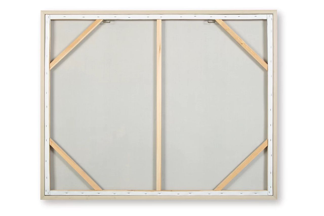 Worthney Wall Art In Blue/White/Brown A8000457