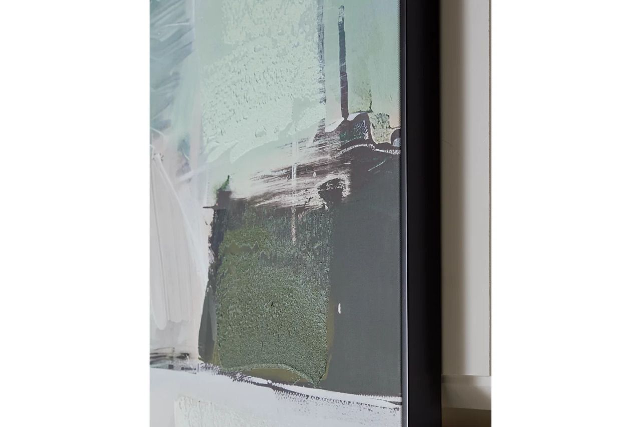 Vinick Wall Art In Green/Gray/White A8000459