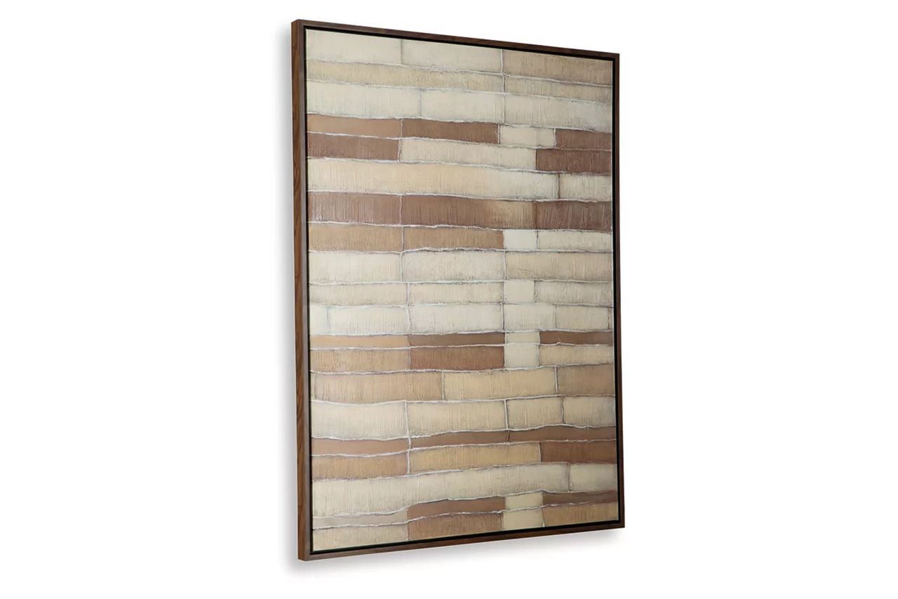 Kalanmore Wall Art In Tan and Brown and White A8000460