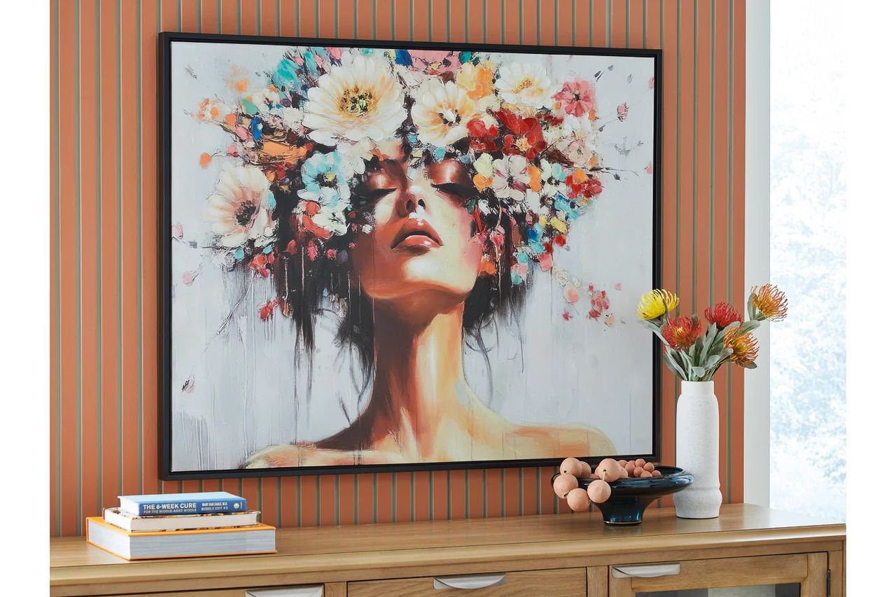 Shadwick Wall Art In Multi A8000472