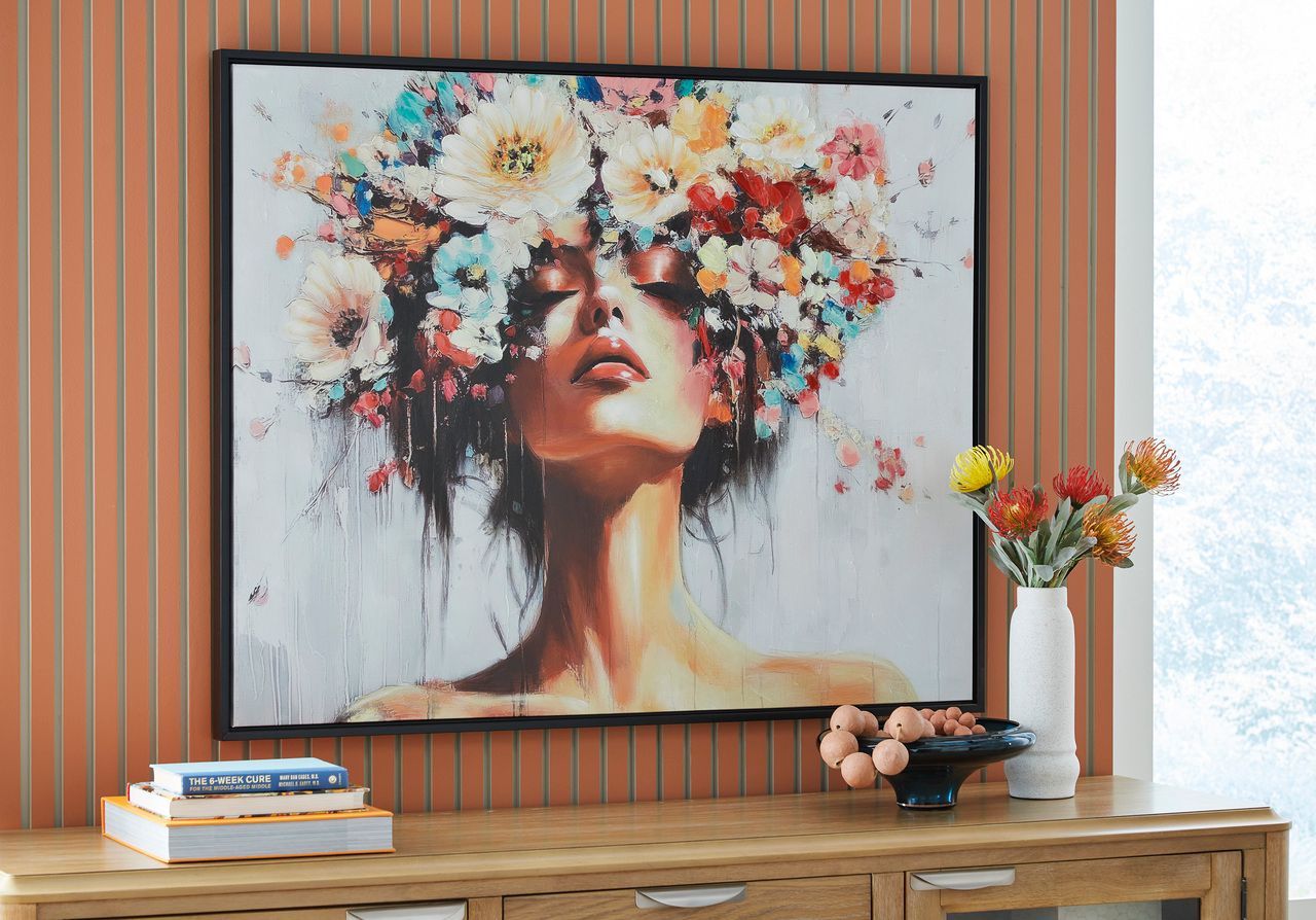 Shadwick Wall Art In Multi A8000472