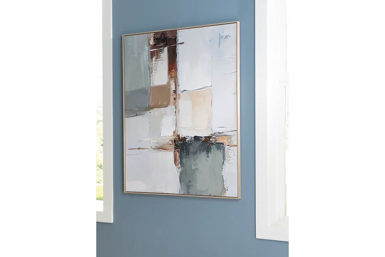Trailport Wall Art In Multi A8000473