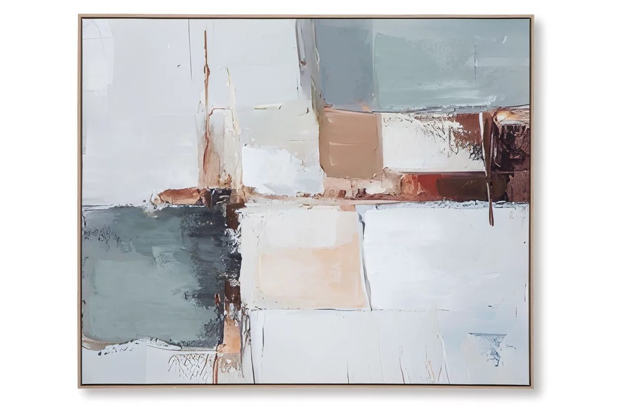 Trailport Wall Art In Multi A8000473