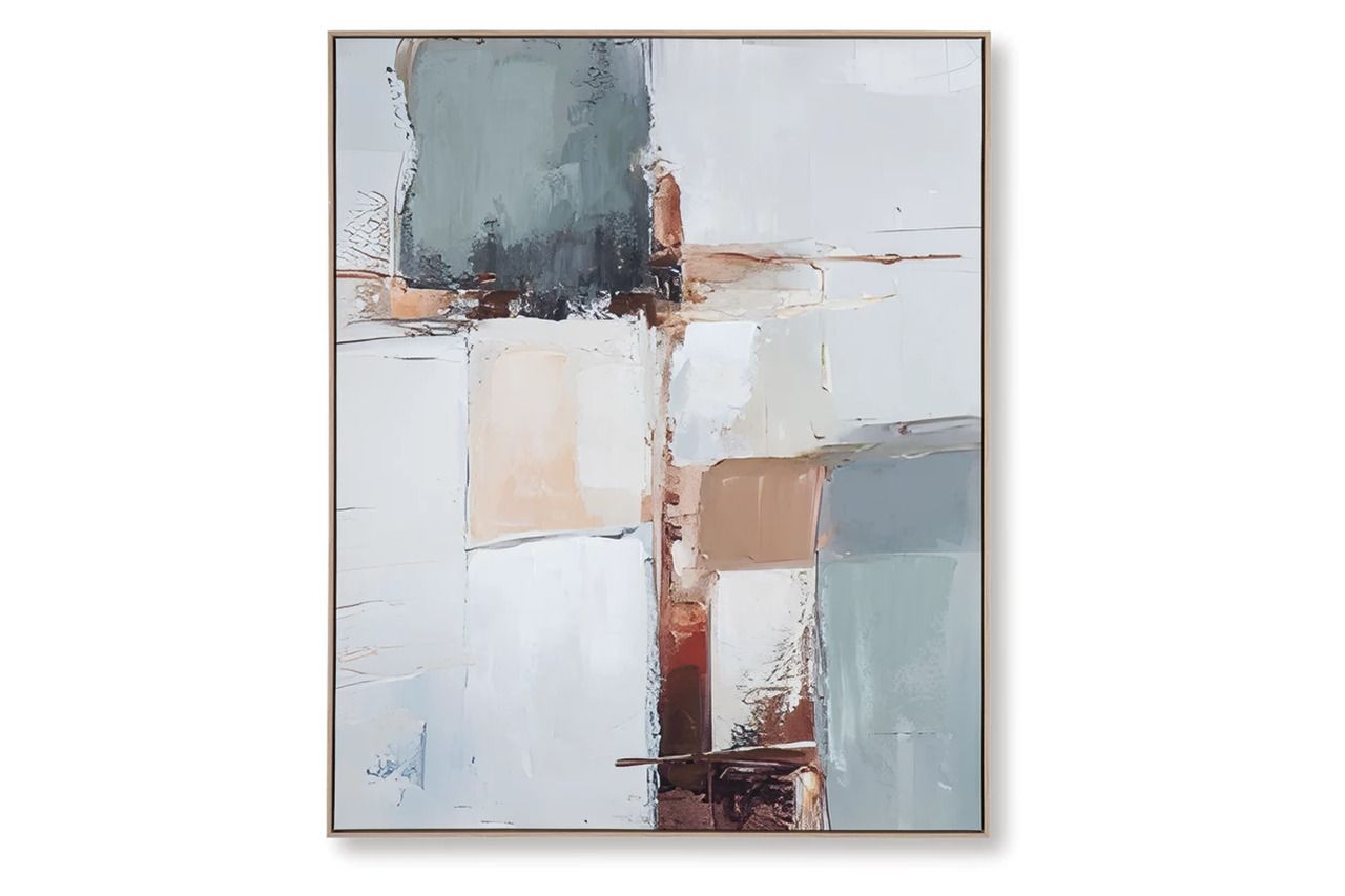 Trailport Wall Art In Multi A8000473