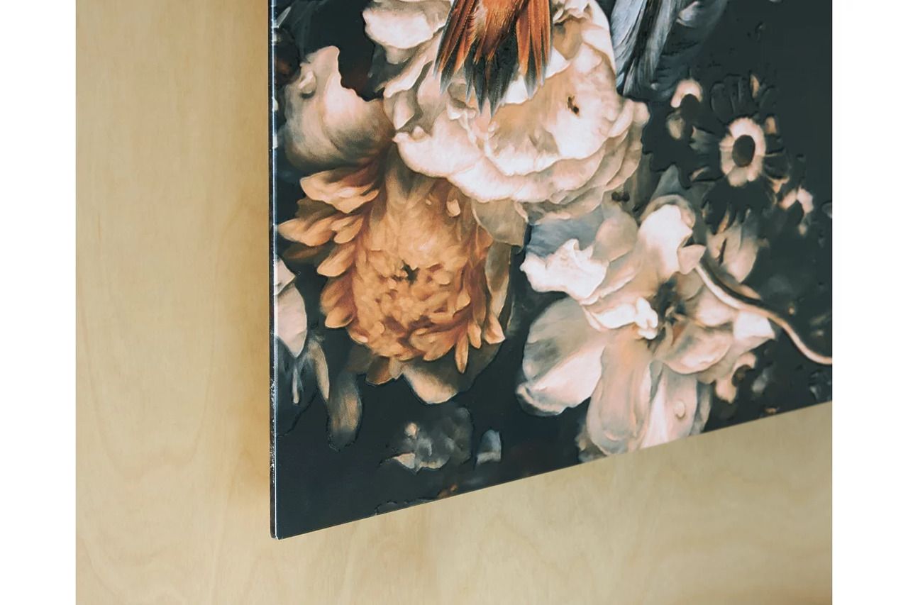 Valfer Wall Art In Orange/Black/White A8000481
